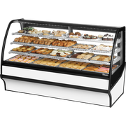 True TDM-DC-77-GE/GE-W-W 77" Display Case