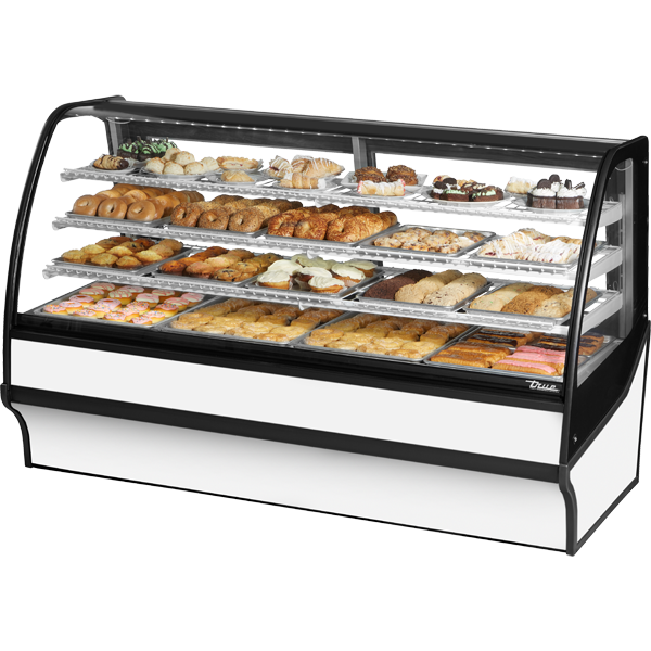 True TDM-DC-77-GE/GE-W-W 77" Display Case