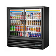 True TVM-48SL-48-HC~VM01 48" Glass 2-Door Merchandiser