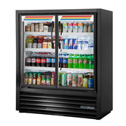 True TVM-48SL-54-HC~VM01 48" Glass 2-Door Merchandiser