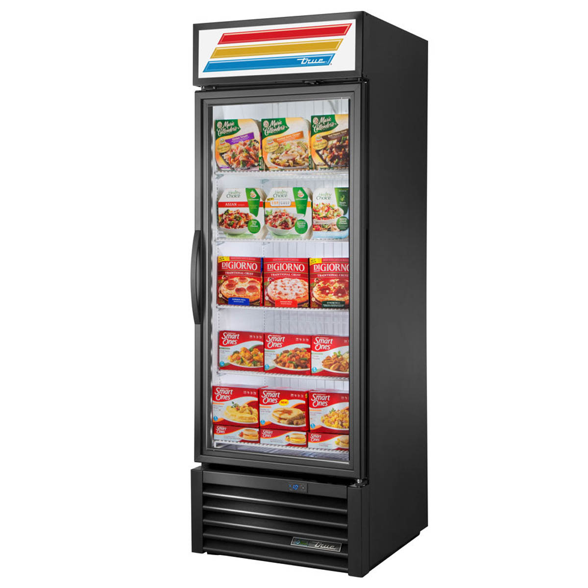 True GDM-26F-HST-HC~TSL01 26 cu ft 1-Door Freezer Merchandiser