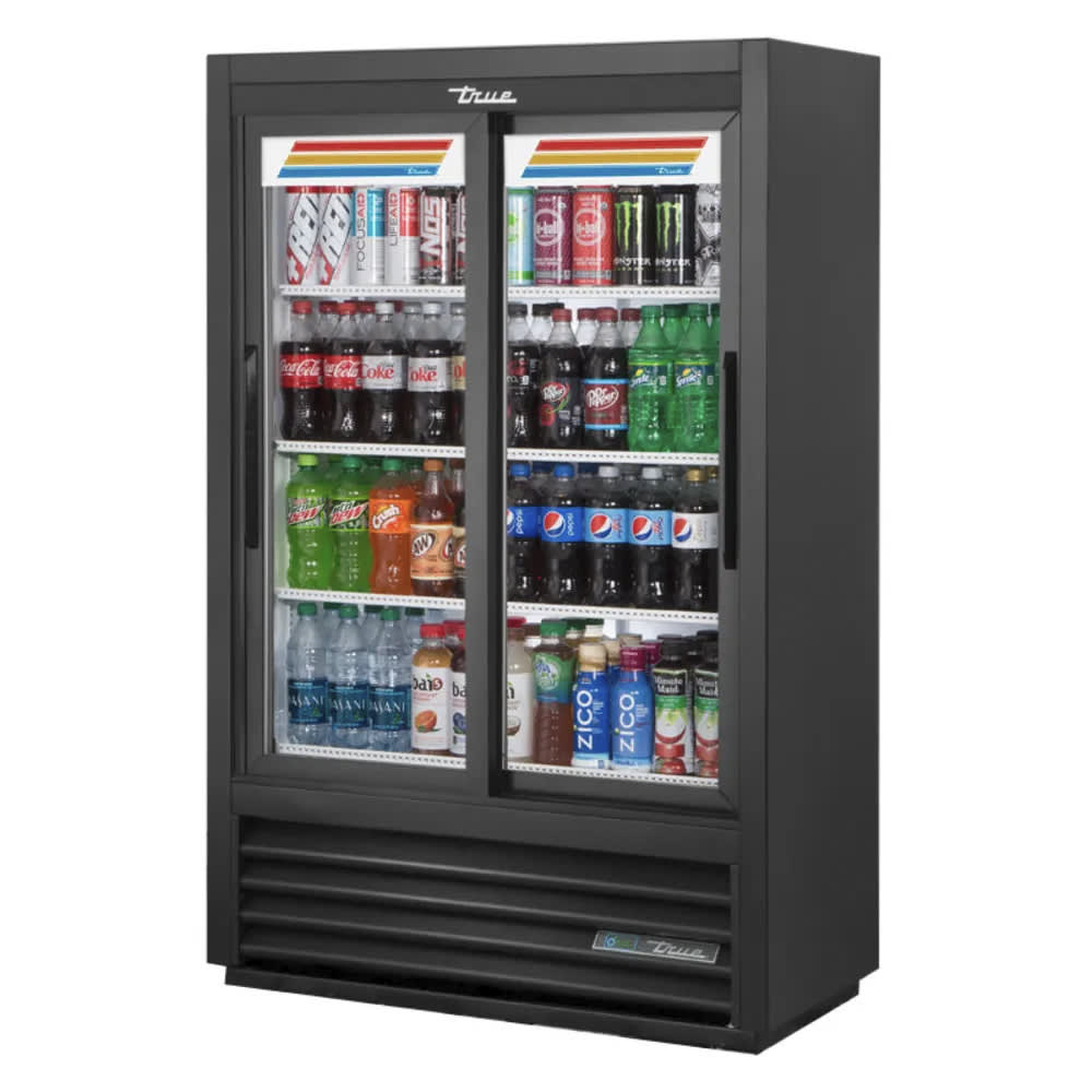 True GDM-33C-60-HC-LD 33 cu ft 2-Door Merchandiser