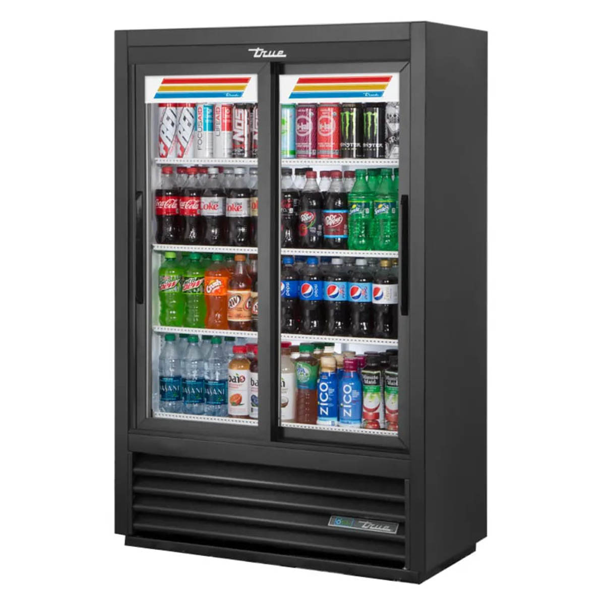True GDM-33SSL-56-HC-LD 33 cu ft 2-Door Merchandiser