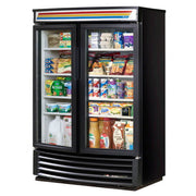 True GDM-35SL-RF-HC-LD 35 cu ft 2-Door Freezer Merchandiser
