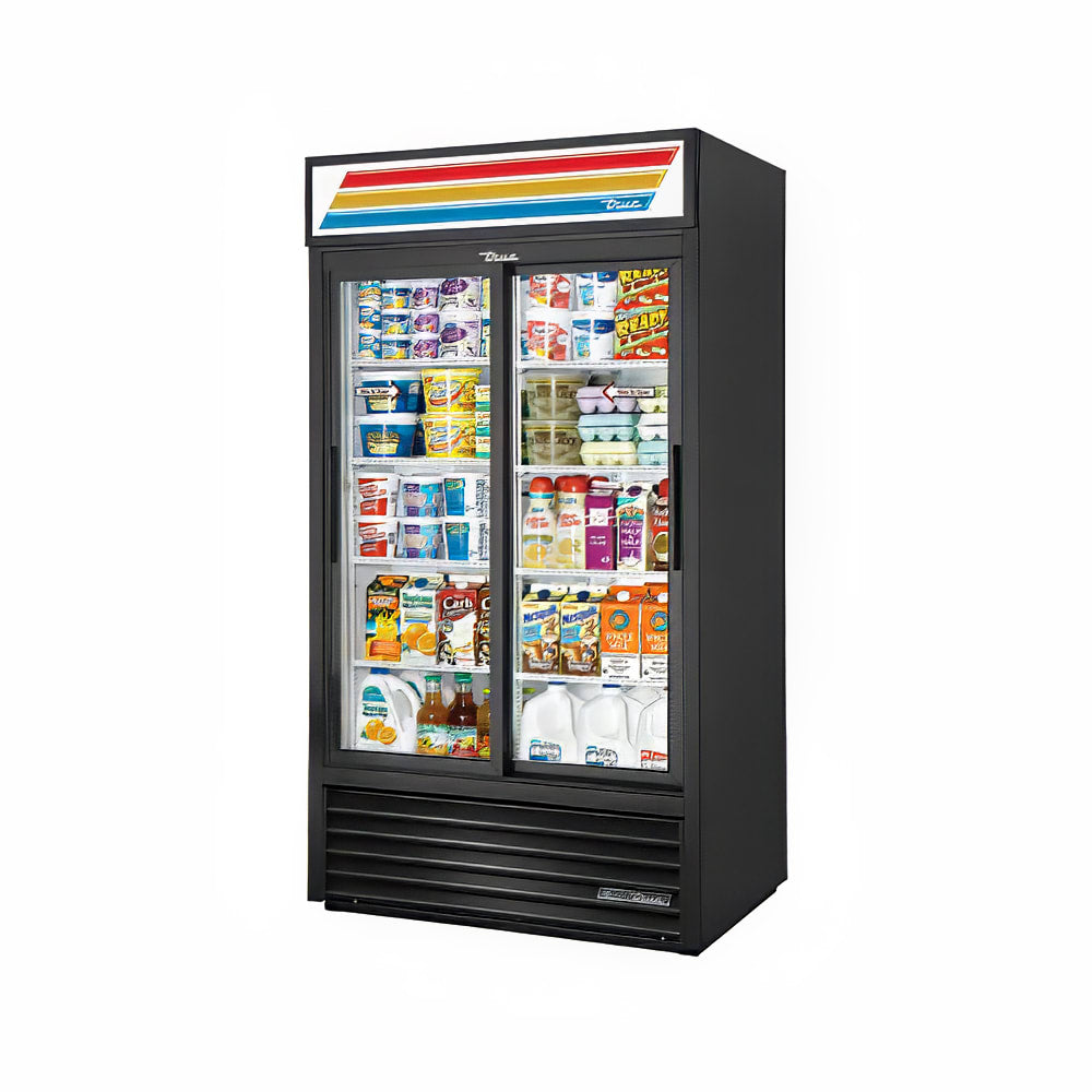 True GDM-37-HC-LD 39" Refrigerated Merchandiser 2-Section 37 cu ft