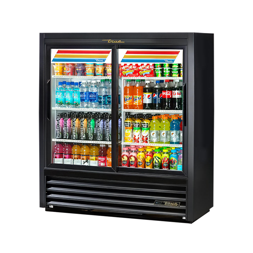 True GDM-41SL-54-HC-LD 41 cu ft 2-Door Merchandiser