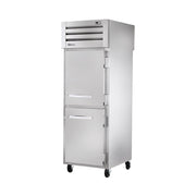 True STA1RPT-2HS-1G-HC 27" Half Solid Doors 1-Section Pass-Thru Refrigerator