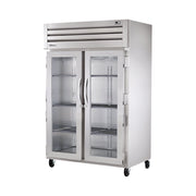 True STA2R-2G-HC 54" Glass Doors 2-Section Refrigerator