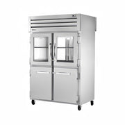 True STA2RPT-2HG/2HS-2G-HC 54" 2-Section Pass-Thru Refrigerator