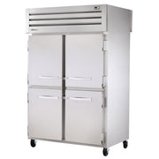 True STA2RPT-4HS-2S-HC 54" Half Solid Doors 2-Section Pass-Thru Refrigerator