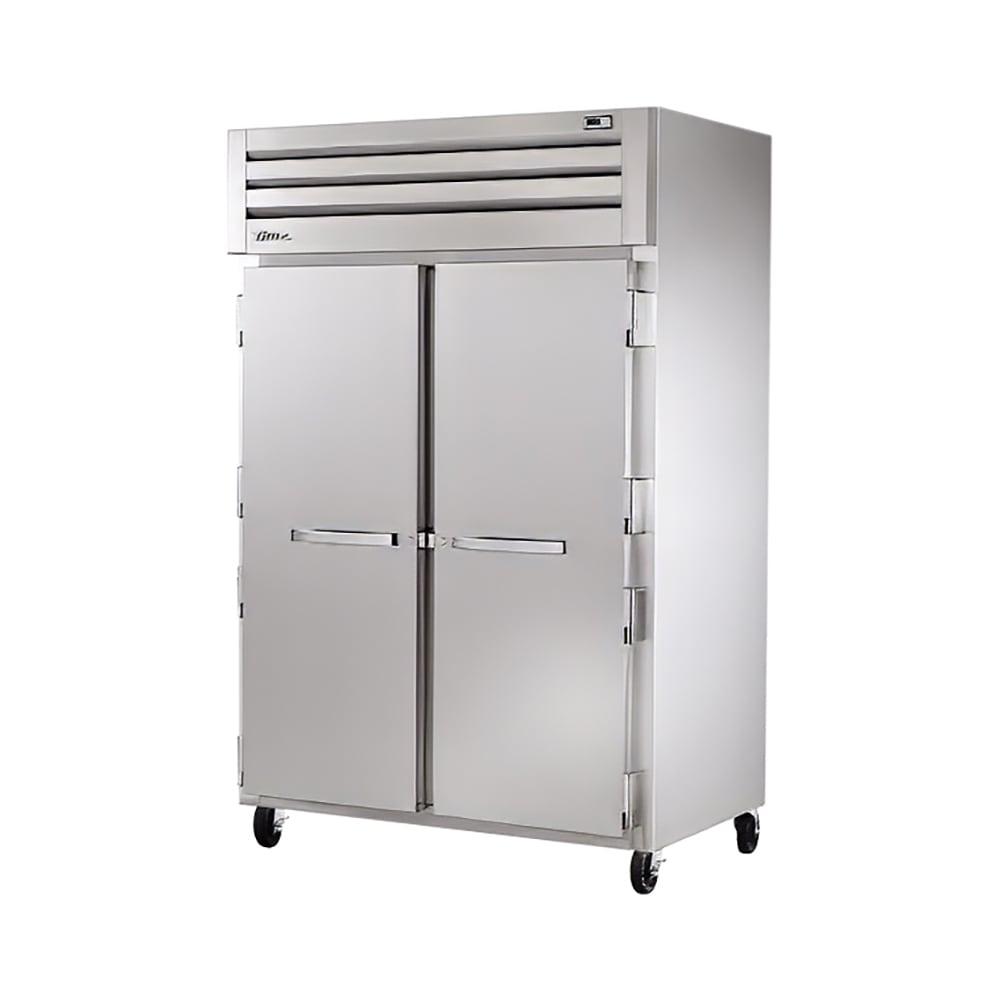True STG2F-2S-HC 54" Solid Doors 2-Section Freezer