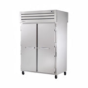True STG2HPT-2S-2S 54" Solid Doors 2-Section Pass-Thru Heated Cabinet