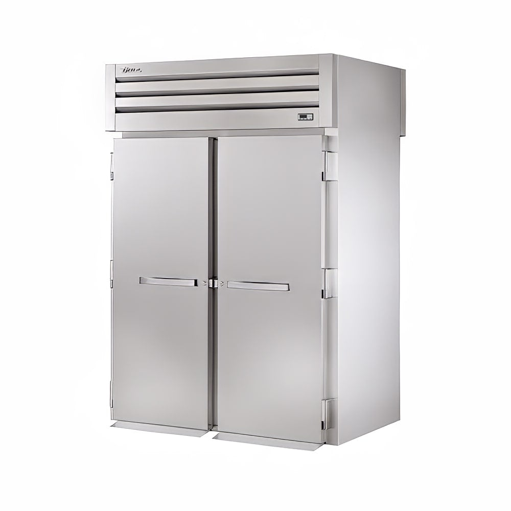 True STG2HRT-2S-2S 54" Solid Doors 2-Section Roll-Thru Heated Cabinet