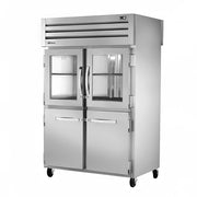 True STG2RPT-2HG/2HS-2S-HC 54" 2-Section Pass-Thru Refrigerator
