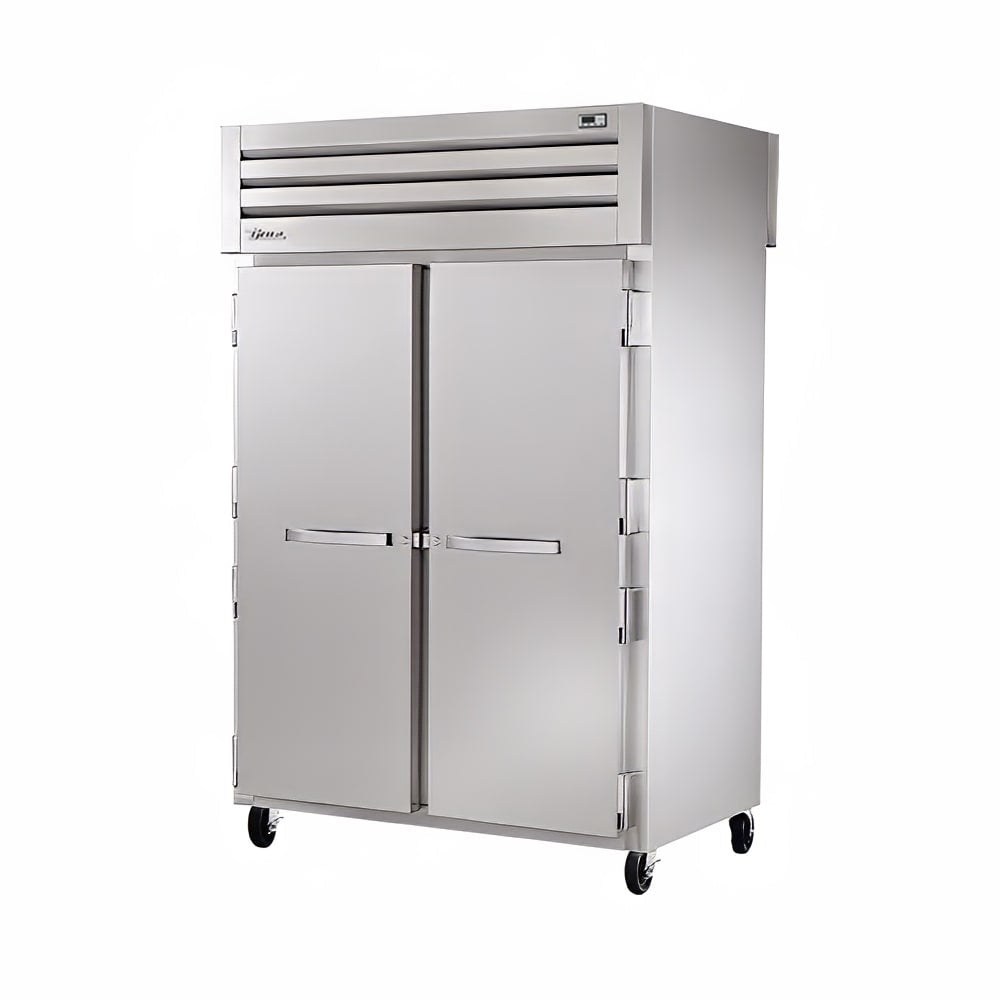 True STG2RPT-2S-2S-HC 54" Solid Doors 2-Section Pass-Thru Refrigerator