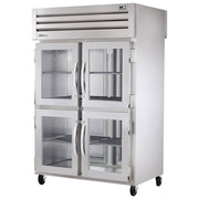 True STG2RPT-4HG-2S-HC 54" Half Glass Doors 2-Section Pass-Thru Refrigerator