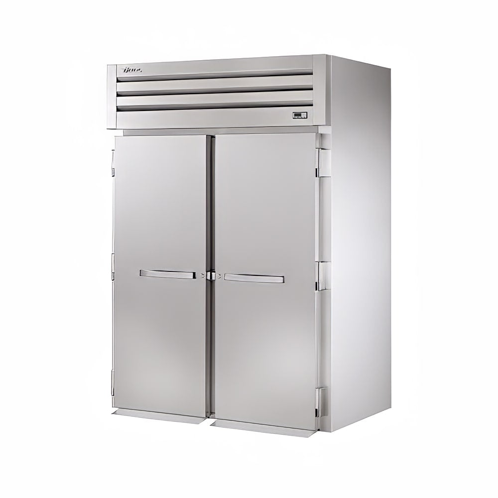 True STG2RRI-2S-HC 54" Solid Doors 2-Section Roll-In Refrigerator