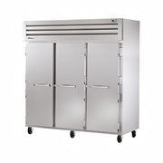 True STG3R-3S-HC 78" Solid Doors 3-Section Refrigerator