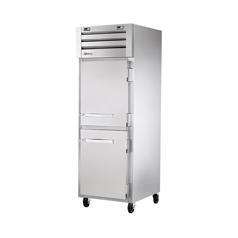 True STR1DTA-2HS-HC 27" 1-Section Dual Temp Refrigerator/Freezer