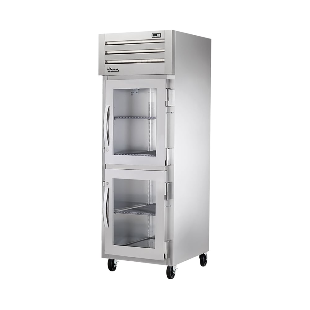 True STR1F-2HG-HC 27" Half Glass Doors 1-Section Freezer