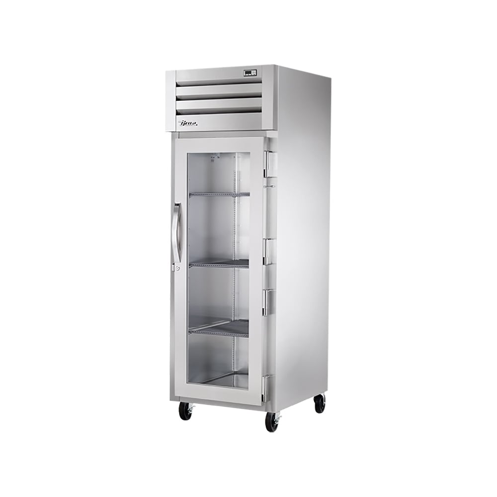 True STR1HPT-1G-1S 27" Glass Door 1-Section Pass-Thru Heated Cabinet