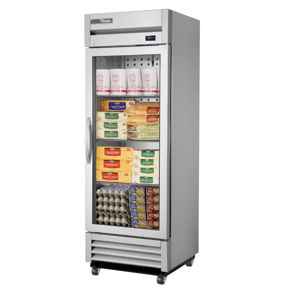 True T-19G-HC~FGD01 27" Glass Door 1-Section Freezer
