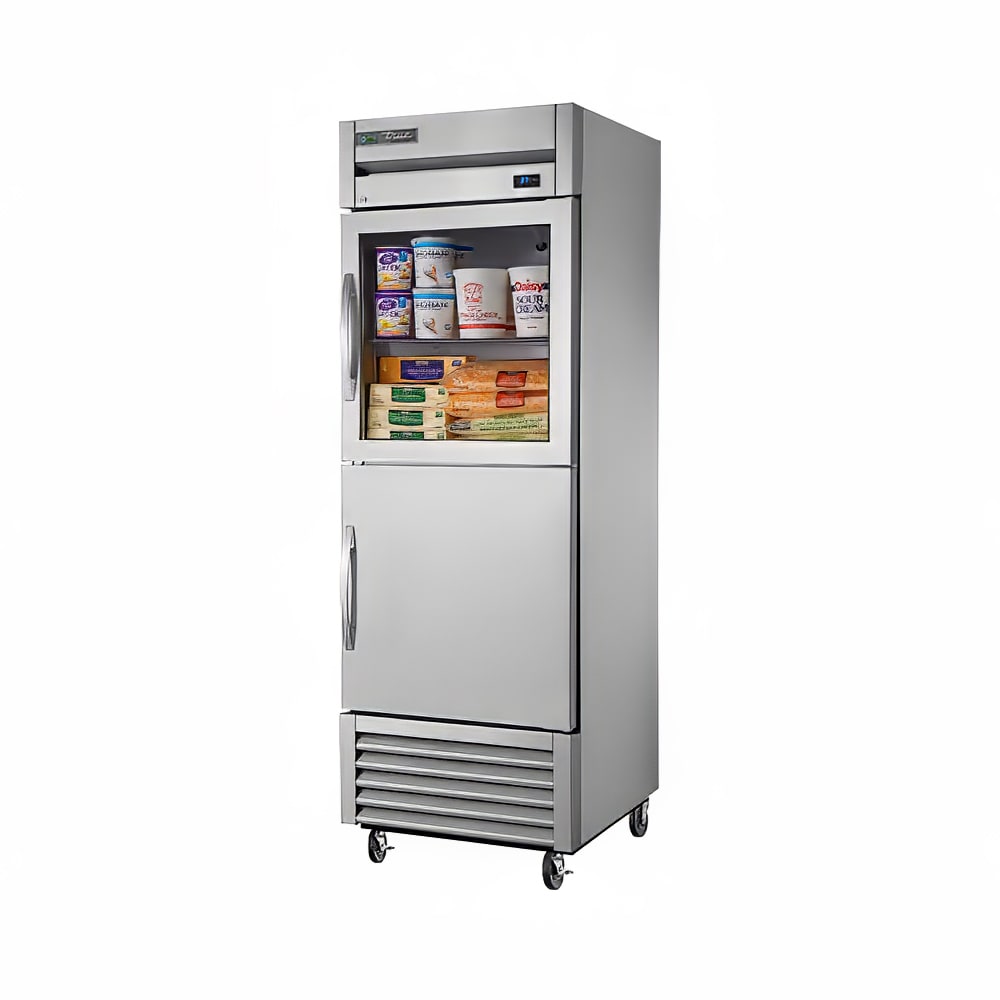 True T-23-1-G-1-HC~FGD01 27" Glass Door 1-Section Freezer