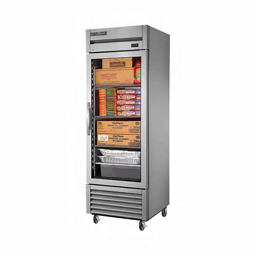 True T-23FG-HC~FGD01 27" Glass Door 1-Section Freezer