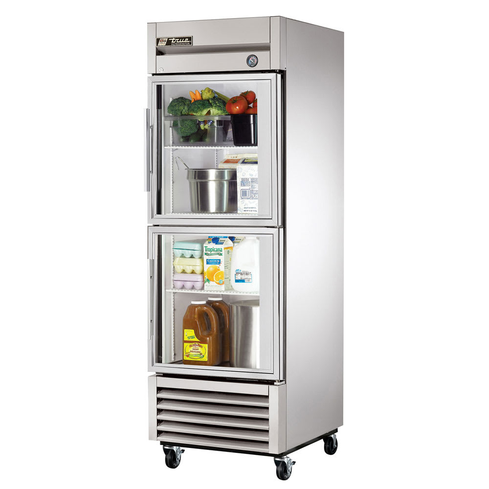 True T-23G-2-HC~FGD01 27" Glass Door 1-Section Freezer