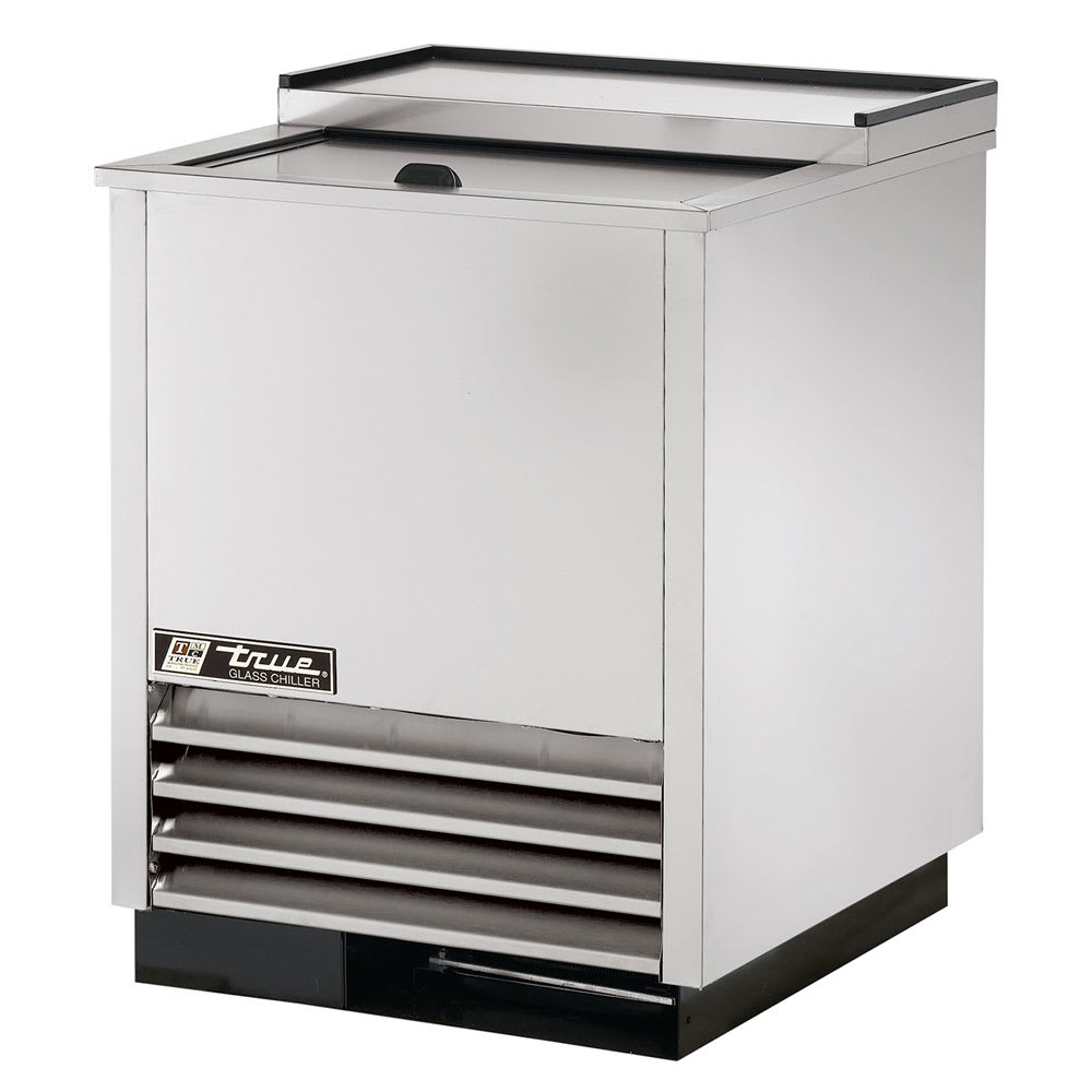 True T-24-GC-S-HC 24" Glass Door 1-Section Refrigerator