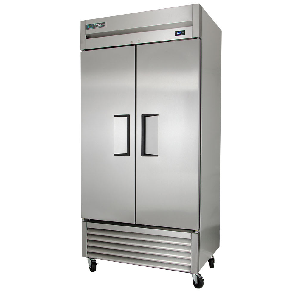 True T-35-HC 40" Solid Doors 2-Section Refrigerator