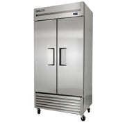 True T-35-HC 40" Solid Doors 2-Section Refrigerator