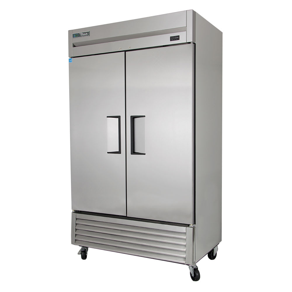 True T-43-HC 47" Solid Doors 2-Section Refrigerator