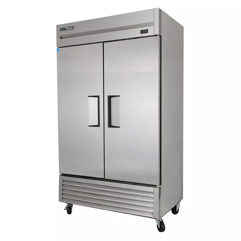 True T-43F-HC 47" Solid Doors 2-Section Freezer