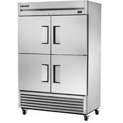 True T-49-4-HC 54" Solid Doors 2-Section Refrigerator