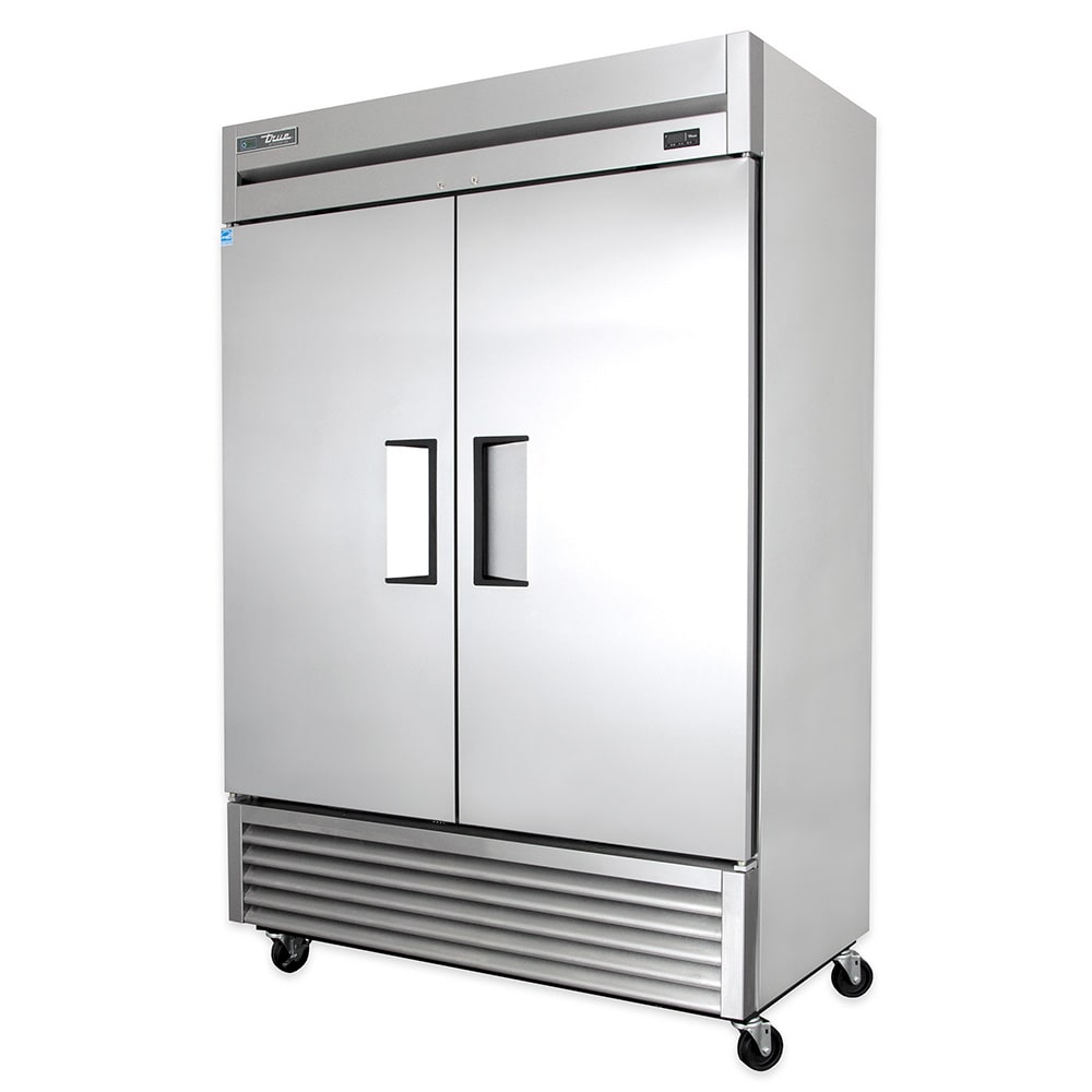 True T-49-HC 54" Solid Doors 2-Section Refrigerator