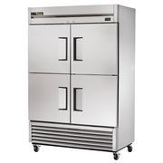 True T-49F-4-HC 54" Solid Doors 2-Section Freezer