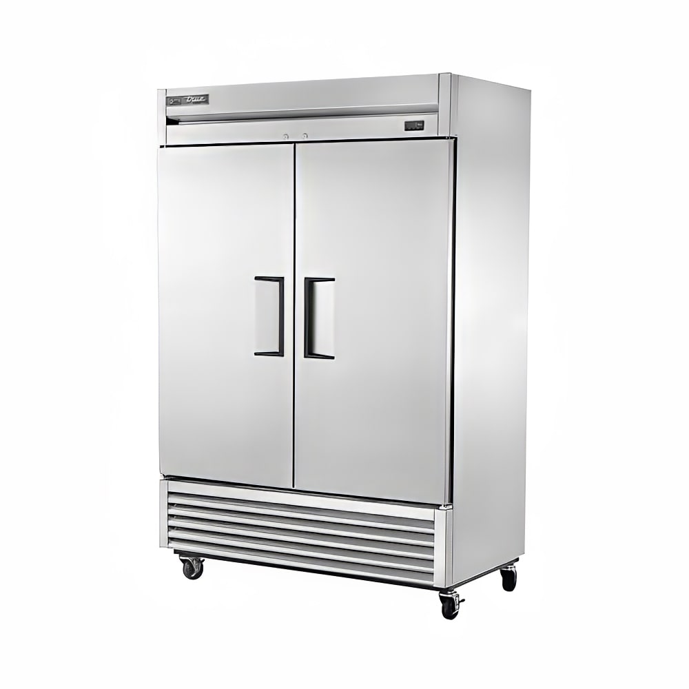 True T-49F-FLX-HC 54" Solid Doors 2-Section Freezer
