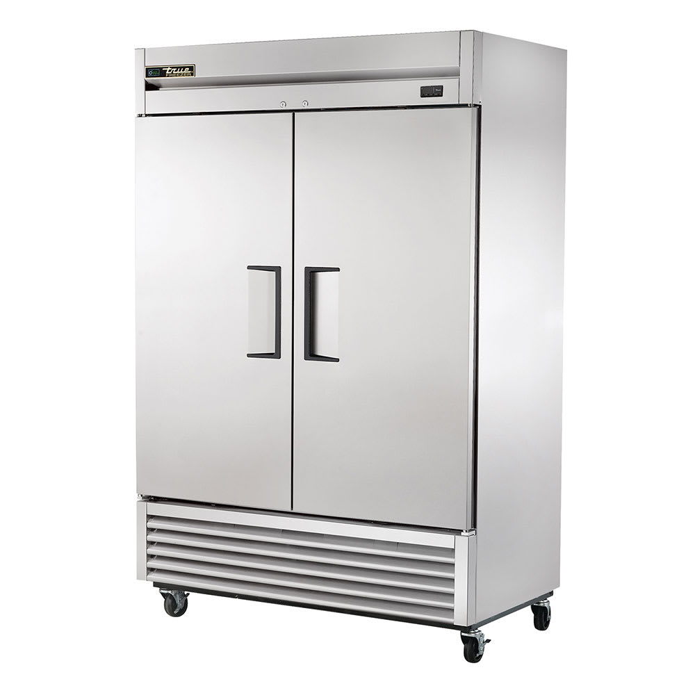 True T-49F-HC 54" Solid Doors 2-Section Freezer