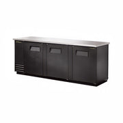 True TBB-4PT-HC 90" 4-Section Glass Doors Back Bar Cooler