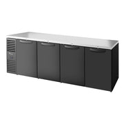 True TBR108-RISZ1-L-B-SSSS-1 108" Back Bar Refrigerator