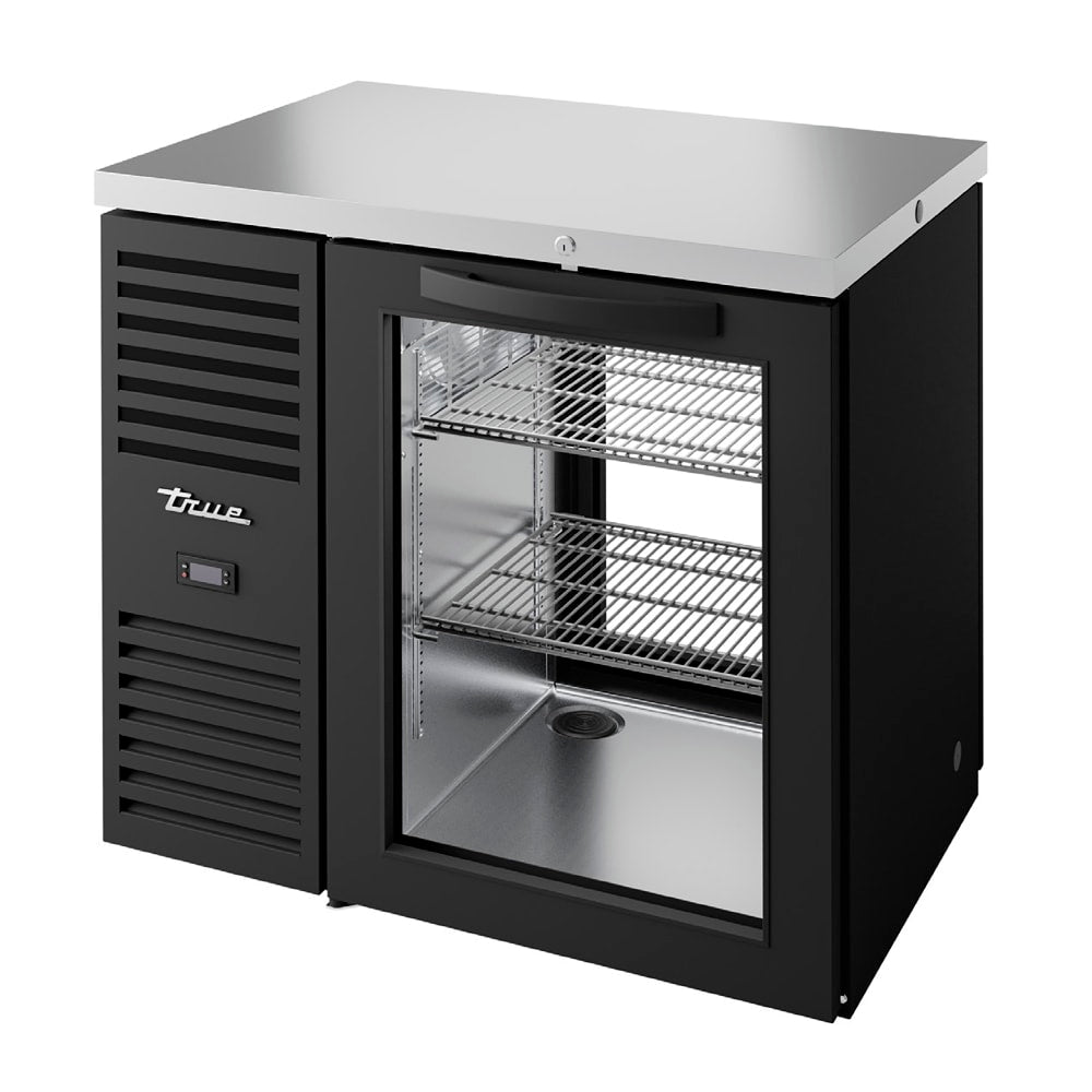 True TBR36-PTSZ1-L-B-G-G-1 36" Back Bar Refrigerator
