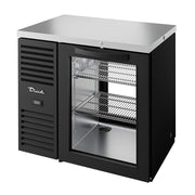 True TBR36-PTSZ1-L-B-G-G-1 36" Back Bar Refrigerator