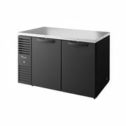 True TBR60-PTSZ1-L-B-SS-SS-1 60" Back Bar Refrigerator