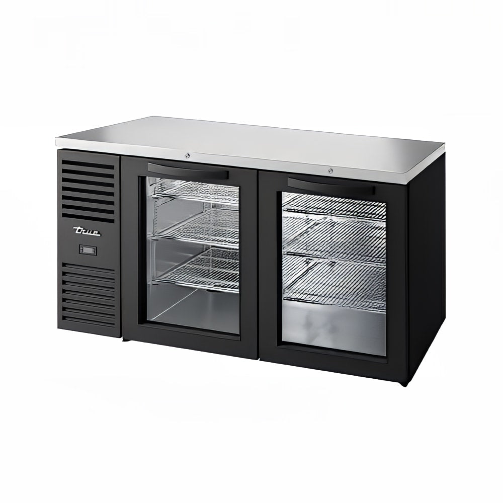 True TBR60-RISZ1-L-B-GG-1 60" Back Bar Refrigerator