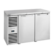 True TBR60-RISZ1-L-S-SS-1 60" Back Bar Refrigerator