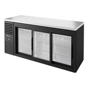 True TBR72-RISZ1-L-B-111-1 72" Back Bar Refrigerator