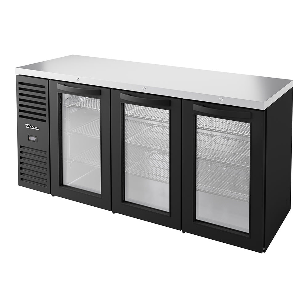 True TBR72-RISZ1-L-B-GGG-1 72" Back Bar Refrigerator
