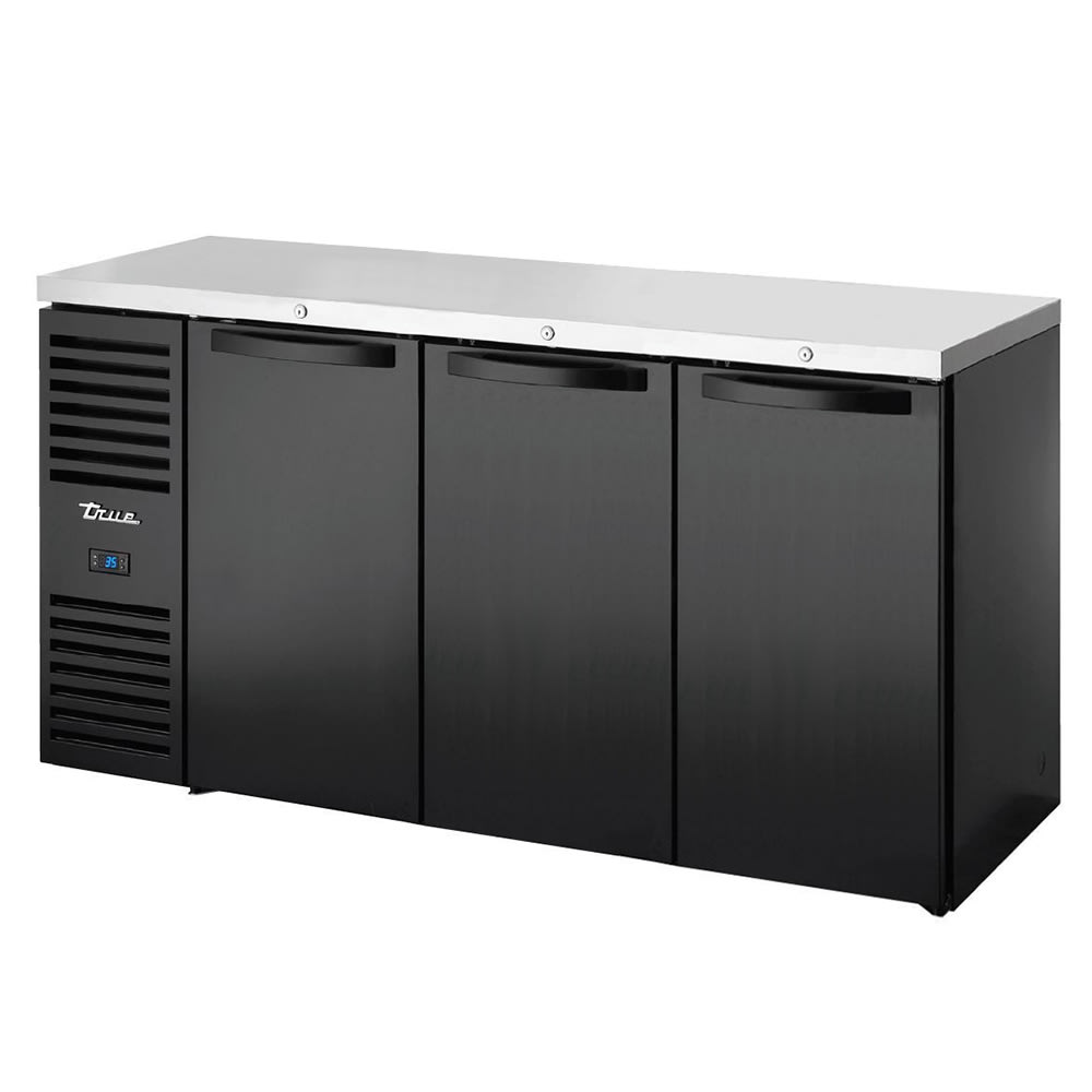 True TBR72-RISZ1-L-B-SSS-1 72" Back Bar Refrigerator