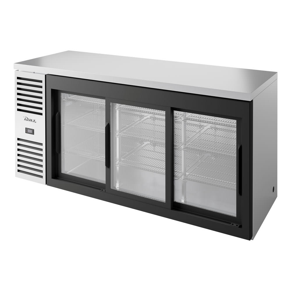 True TBR72-RISZ1-L-S-111-1 72" Back Bar Refrigerator